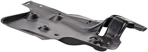 TRQ Front Right Inner Fender Liner Black Passenger Side