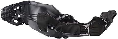 TRQ Front Left Inner Fender Liner Black Drivers Side