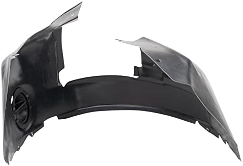 TRQ Front Right Inner Fender Liner Black Passenger Side