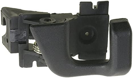 TRQ Front Right Interior Door Handle Black Passenger Side