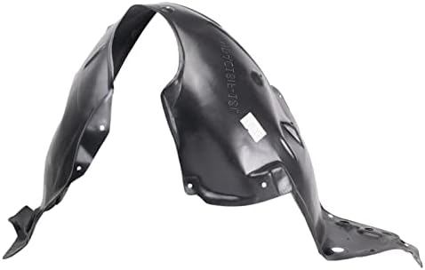 TRQ Left Inner Fender Liner Black Drivers Side