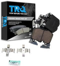 TRQ Front Ceramic Brake Pad Set