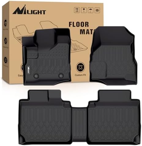 Nilight TPE Floor Mats for Chevy Equinox GMC Terrain