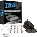 TRQ Front Ceramic Brake Pad Set