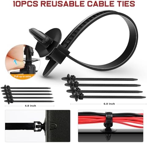 Nilight 855Pcs Car Push Retainer Clips Auto Fasteners Kit Included 16 Sizes Nylon Bumper Fender Rivets Door Trim Panel Clips with 5 Fasteners Remover 10 Cable Ties for Toyota GM Ford Honda Chevy