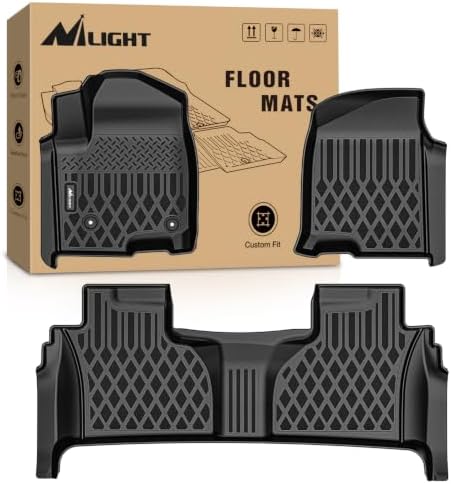 Nilight Floor Mats for Chevy Silverado GMC Sierra 1500 2500 3500 2019-2026