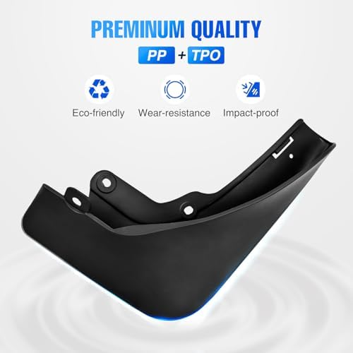 Nilight Mud Flaps Splash Guards for Tesla Model Y 2020 2021 2022 2023 2024