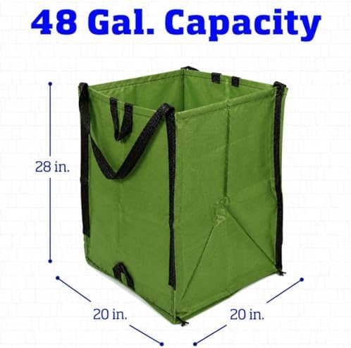 DURASACK Heavy Duty Home and Yard Bags, Moss Green - Image 3