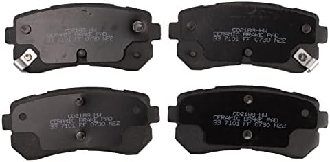 TRQ Rear Brake Pads Ceramic