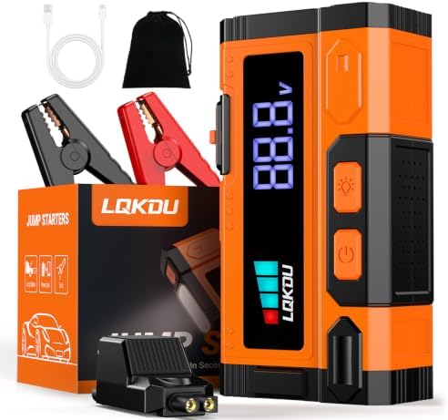 Car Battery Jump Starter - 5000A 12V Portable Lithium Jump Box by Unknown