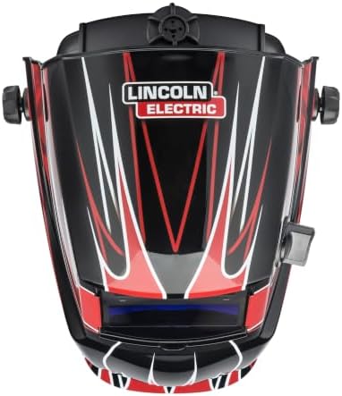 Lincoln Electric Fierce Welding Helmet, Red, K3063-1 - Image 5