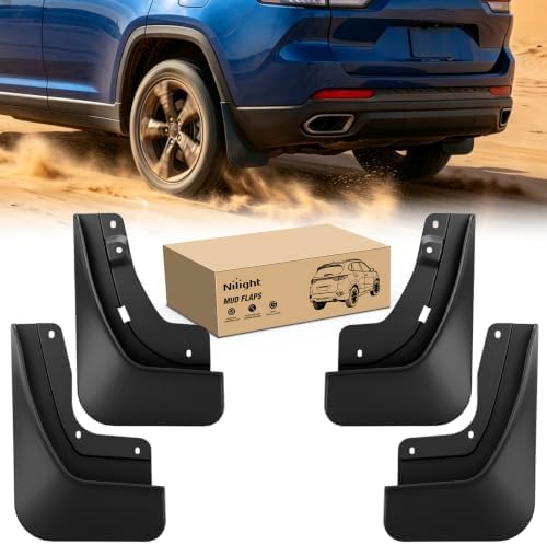 Nilight Mud Flaps Splash Guards for Jeep Grand Cherokee L 2021-2026