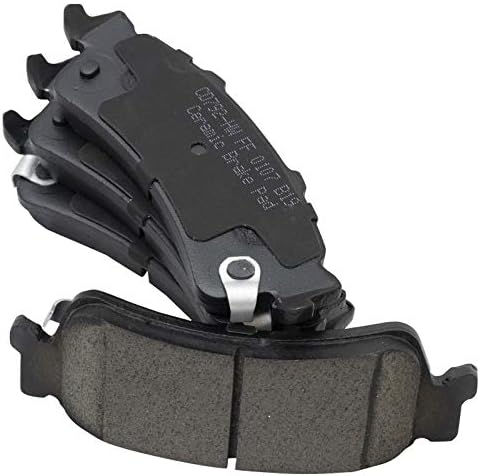 TRQ Rear Posi Ceramic Brake Pad Kit Set