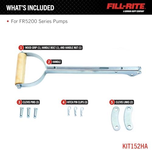 Fill-Rite KIT152HA Kit, 5200 Series Handle Assembly - Image 2