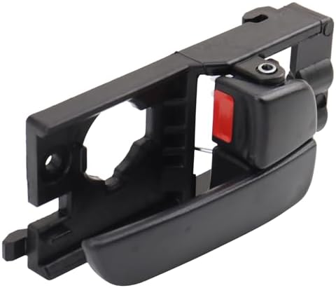TRQ Front Right Interior Door Handle Black Passenger Side