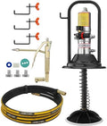 VEVOR Grease Pump, Air Operated Grease Pump with 13 ft High Pressure Hose and Grease Gun, Pneumatic Grease Pump with Barrel Cap, Portable Lubrication Grease Pump 360° Gun Head by VEVOR