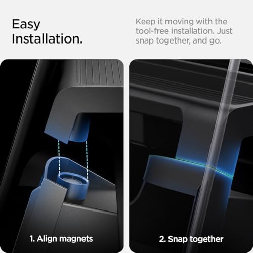 Spigen Under Screen Storage Organizer for Tesla Model Y Juniper, 3 Highland