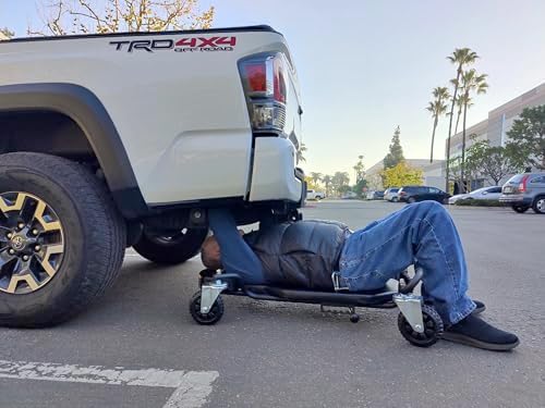 Powerbuilt Big Wheel Creeper, Overlanding, Off Road Wheels, Adjustable Head Rest - 642955ECE - Image 2