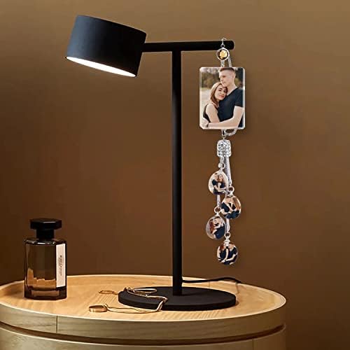 Decorative Pendant Crystal Diamond car Interior Rearview Mirror Pendant Photo Custom Decoration Home Furnishing Thanksgiving Gift - Image 4