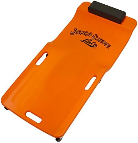 Lisle 93202 Orange Neon Low Profile Plastic Creeper by Lisle