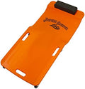 Lisle 93202 Orange Neon Low Profile Plastic Creeper by Lisle