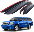 Goodyear Shatterproof Window Deflectors for GMC Yukon XL 1500 2007-2014, Tape-on Rain Guards, Window Visors, Vent Deflector Visor, Car Accessories, 4 pcs. - GY008841
