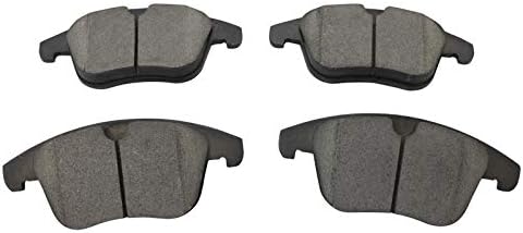 TRQ Front Ceramic Brake Pad Set