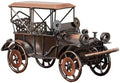 Metal Bronze Vintage Car Model Handcrafted Retro Car Sculpture Retro Home Car Ornaments or Home Decor by Unknown