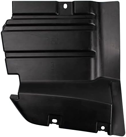 TRQ Front Right Forward Inner Fender Liner Black Passenger Side