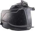 TRQ Front Left Forward Inner Fender Liner Black Drivers Side