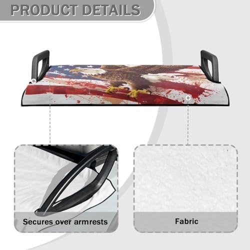 Yewattles Golf Cart Seat Cover Portable Club Car Seat Towel Universal Fit 2-Seat Golf Cart - Image 4
