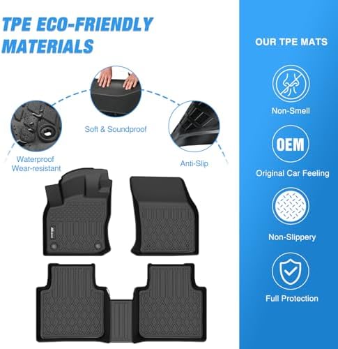 Nilight TPE Floor Mats for Volkswagen Tiguan