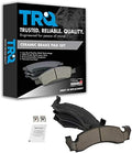 TRQ Front Ceramic Brake Pad Set