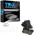 TRQ Front Ceramic Brake Pad Set