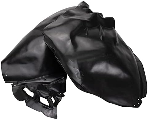 TRQ Right Inner Fender Liner Black Passenger Side