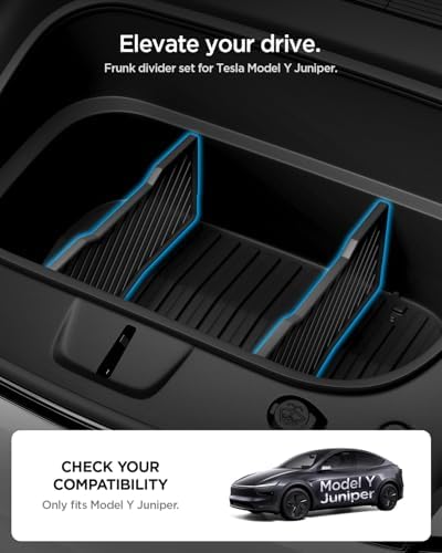 Spigen Front Trunk Divider for Model Y Juniper & Model Y L 2026/25 (2 Pack)