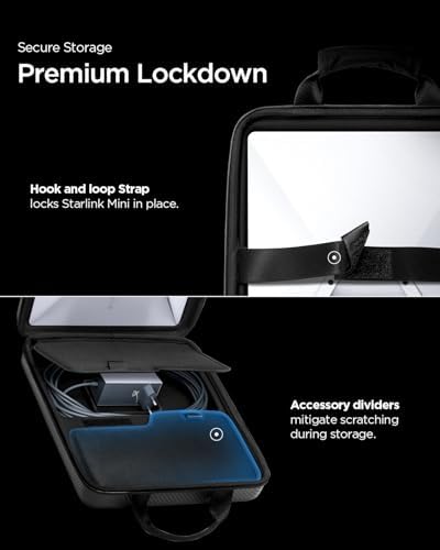 Spigen EVA Hard Shell Carrying Case for Starlink Mini