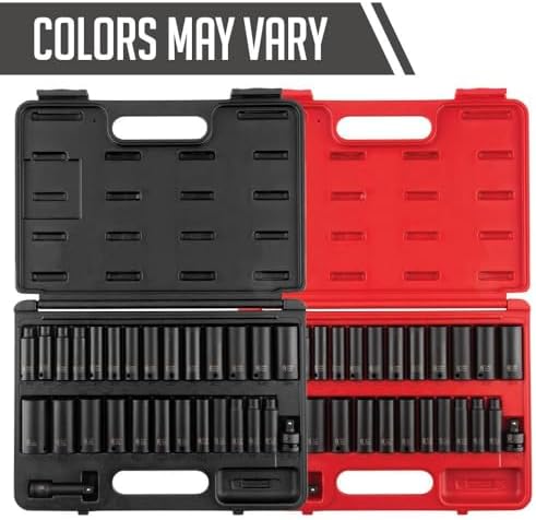Sunex Tools - SOCKET SET IMPACT 3/8IN. DR.28PC DBLE DEEP MET/SAE - Image 3