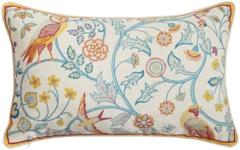 patdrea Designer French Vintage Lumbar Throw Pillow Cover,12"x20" by patdrea