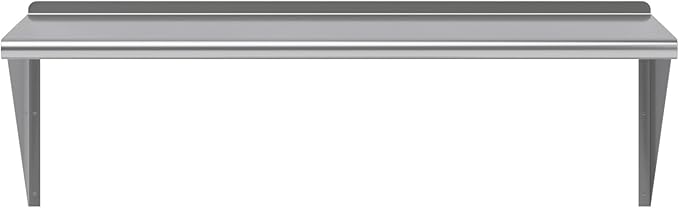 AmGood 48" Long X 24" Deep Stainless Steel Wall Shelf | NSF Certified | - Image 4