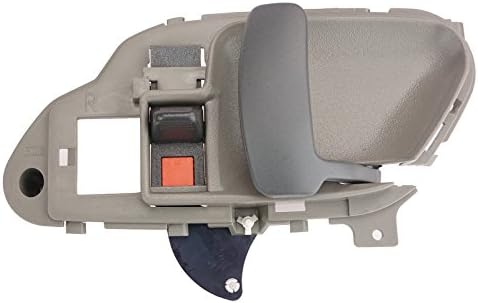 TRQ Door Handle Inside Interior Gray Passenger Right RH