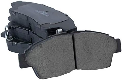 TRQ Front Brake Pads Ceramic Hardware Wear Sensor