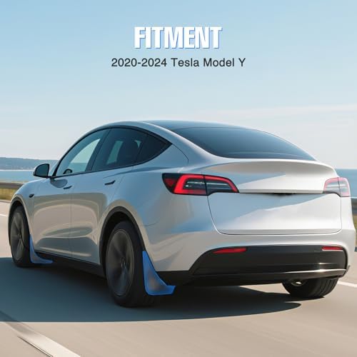 Nilight Mud Flaps Splash Guards for Tesla Model Y 2020 2021 2022 2023 2024