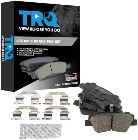 TRQ Rear Brake Pads Ceramic