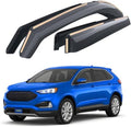 Goodyear Shatterproof in-Channel Window Deflectors Compatible with Ford Edge 2015-2024, Rain Guards, Window Visors for Cars, Car Accessories, 4 pcs - GY003464