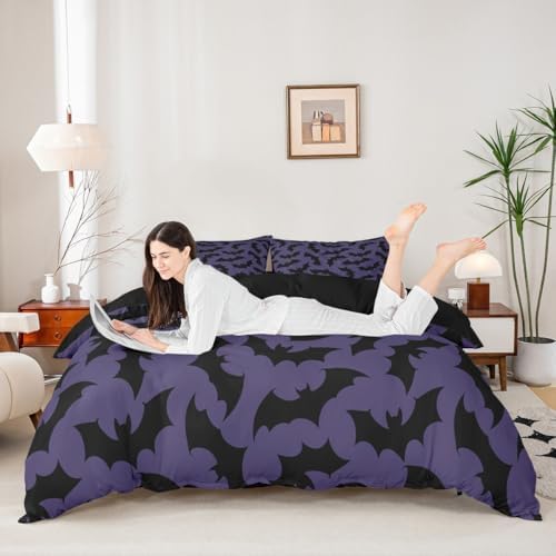Feelyou Bat Duvet Cover King Size - Image 3