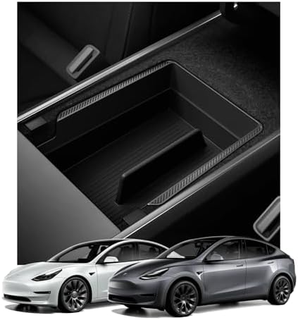 Spigen Armrest Console Organizer for Legacy Tesla Model Y & 3