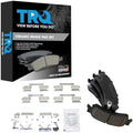 TRQ Rear Posi Ceramic Brake Pad Kit Set
