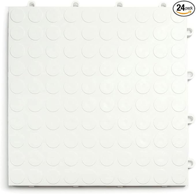 Big Floors GarageDeck Coin Pattern, Durable Copolymer Interlocking Modular by BigFloors