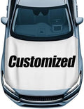Customized Hood Cover for Truck Stretchable Engine Cover Can be Washed Hood Wraps Universal for Cars